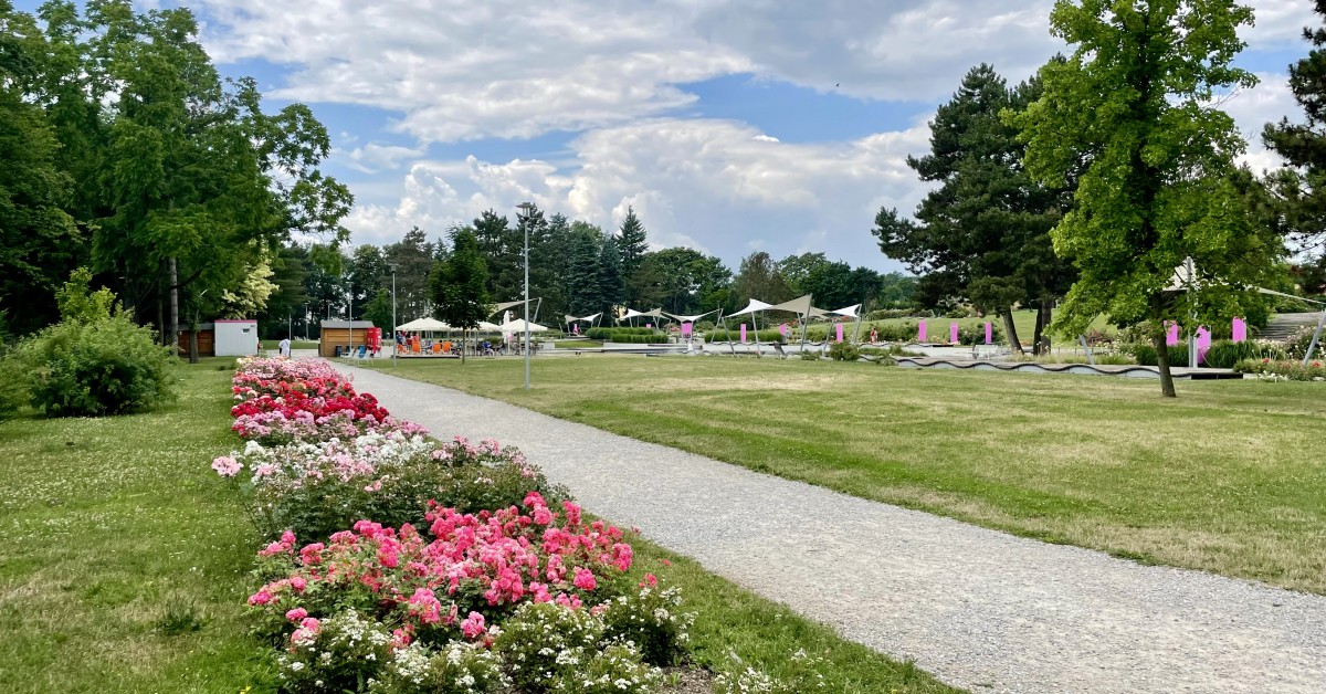 Botanická zahrada a Rozárium Olomouc