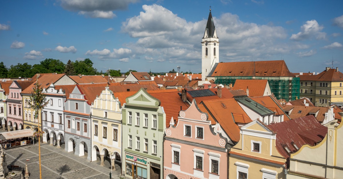Kostel Panny Marie Královny a sv. Jiljí v Třeboňi
