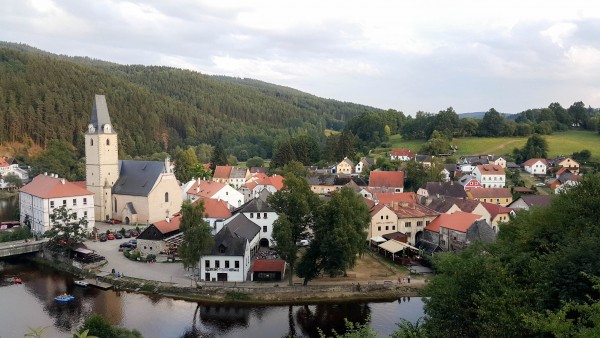 Kostel sv. Mikuláše v Rožmberku nad Vltavou