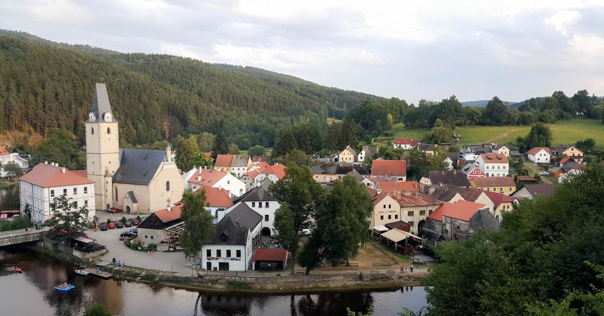 Kostel sv. Mikuláše v Rožmberku nad Vltavou