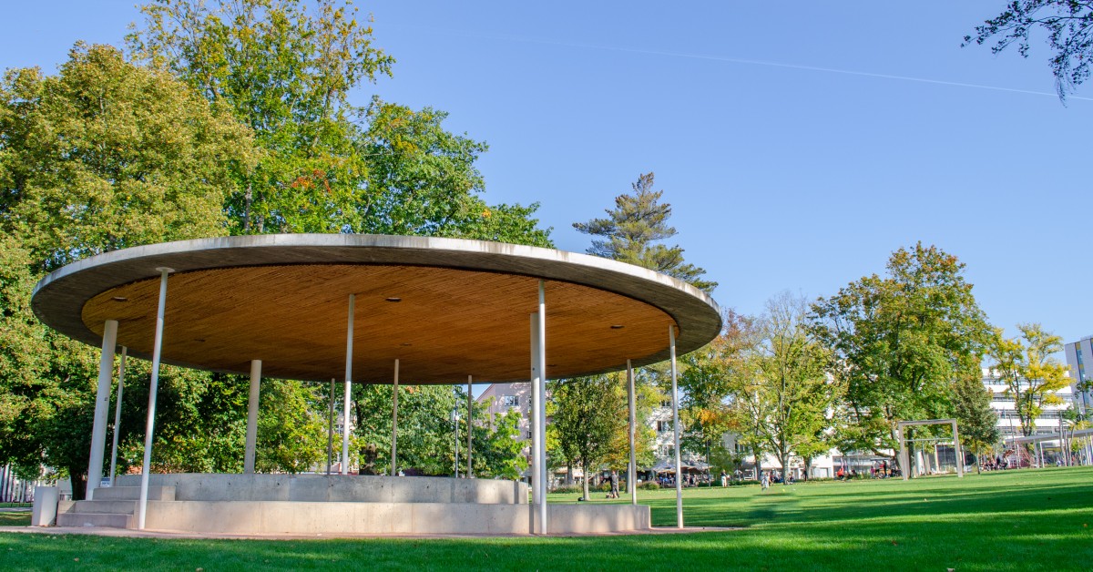 Park Komenského ve Zlíně