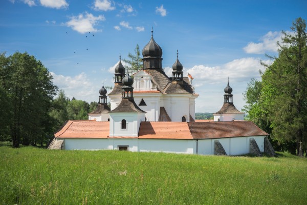 Poutní kostel Nejsvětější Trojice u Trhové Sviny