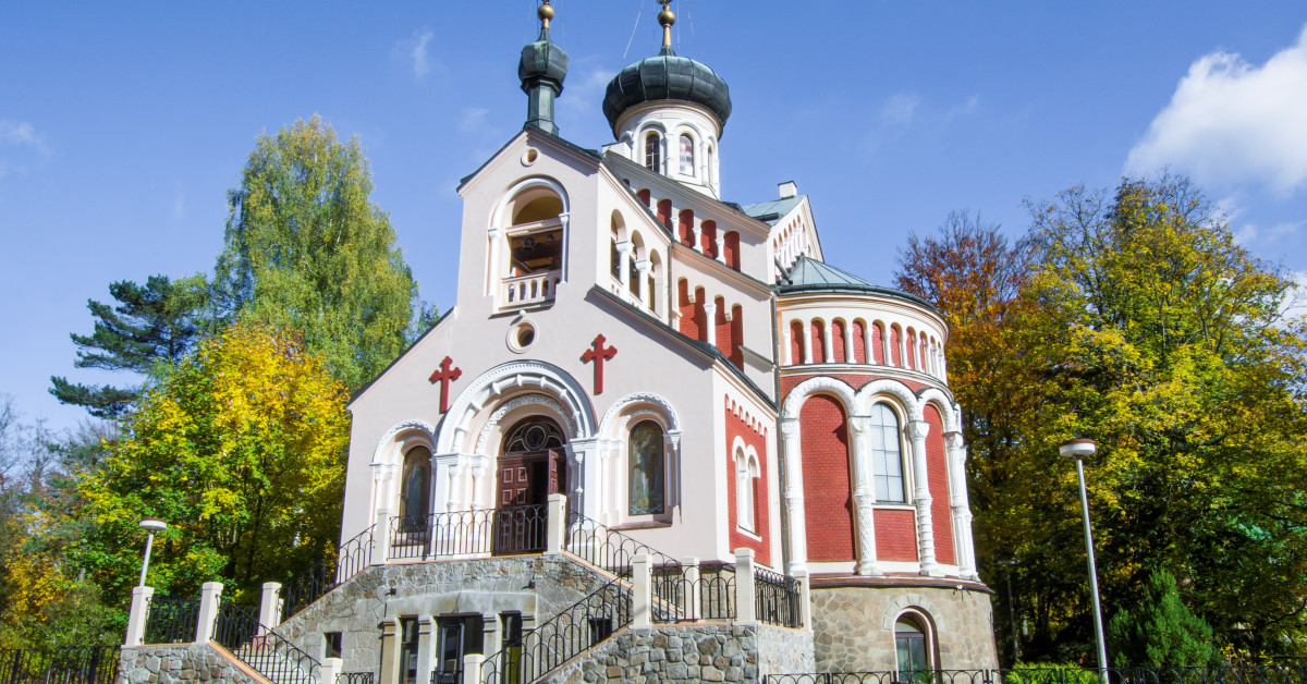 Pravoslavný kostel svatého Vladimíra - Mariánské Lázně