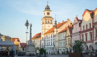 Vyhlídková věž staré radnice Třeboň