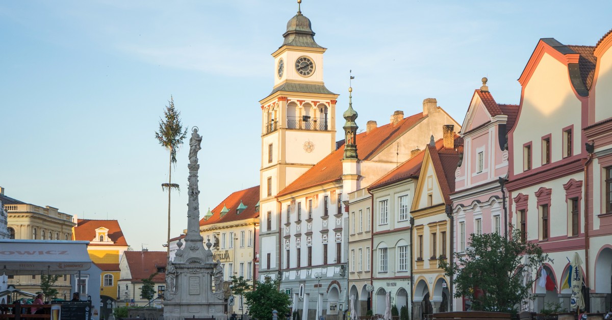 Vyhlídková věž staré radnice Třeboň