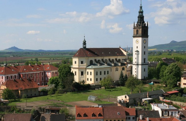 Vyhlídková věž u katedrály sv. Štěpána v Litoměřicích