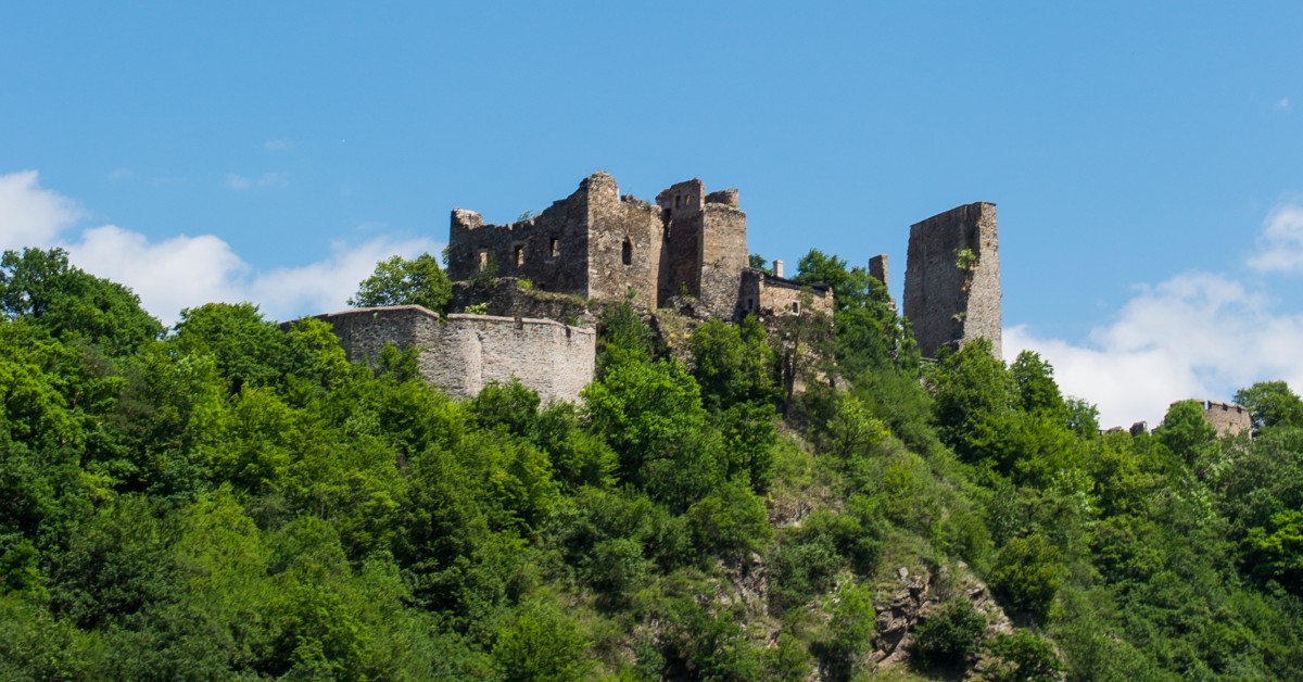 Zřícenina hradu Cornštejn