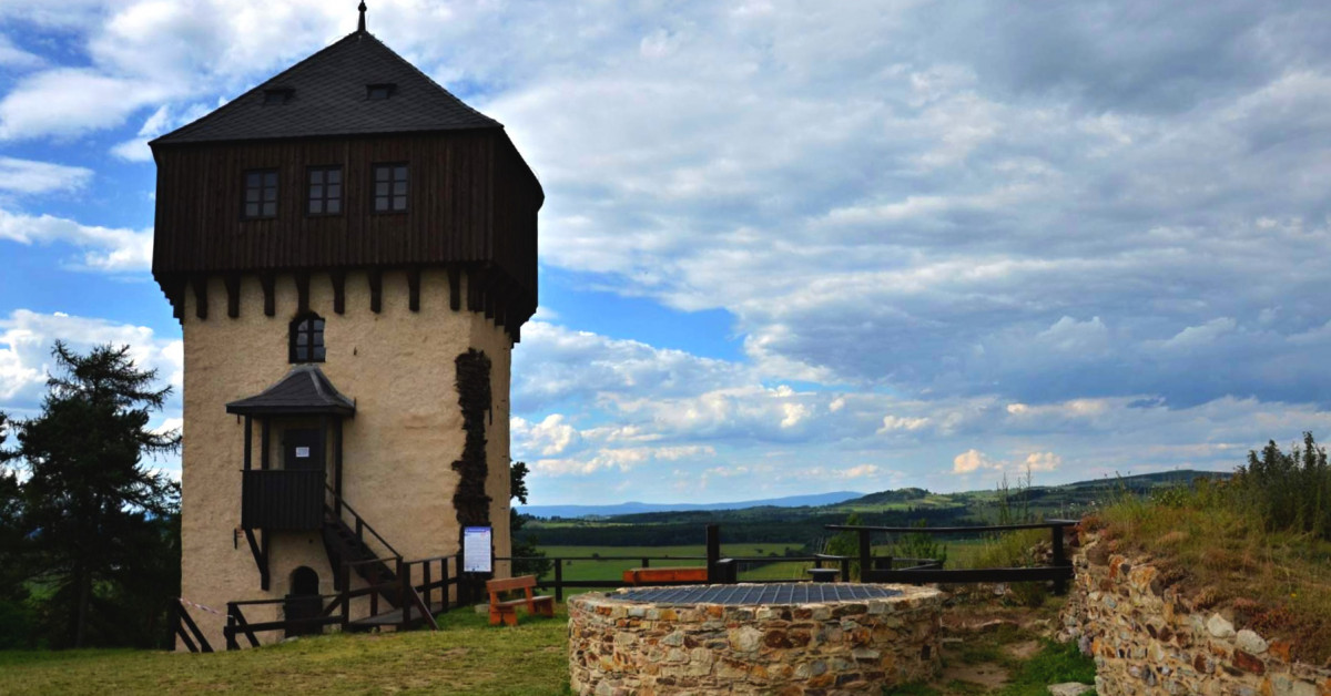 Zřícenina hradu Hartenštejn